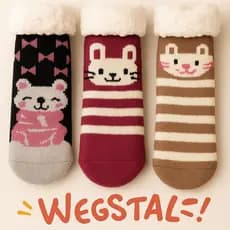 Meias Térmica Forrada Lã Pantufa Feminina Masculino Antiderrapante Pé Quentinho Esquenta