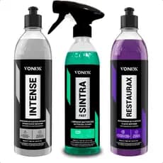 Kit Limpeza Automotiva Vonixx Sintra Fast Intense Restaurax