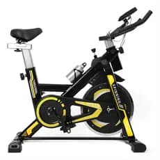 Bicicleta Spinning Ergométrica Semi Profissional Sport Preto até 120kg