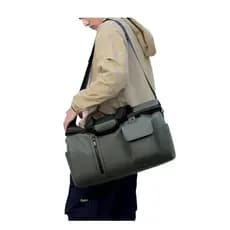 Crossbody De Viagem Masculina Bolsa Esportes Aptidão Molhado Seco Separado Grande Capacidade Leve Curta Oxford