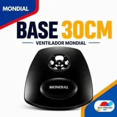 Base Ventilador Mondial 30cm 6 Pás Preta NV-15 NV31 VSP30 V37 Original Alta Resistência