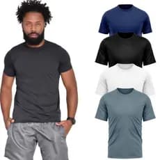 Camisa Masculina Manga Curta Treino Academia Corrida Musculação Uv50+ Anti Odor