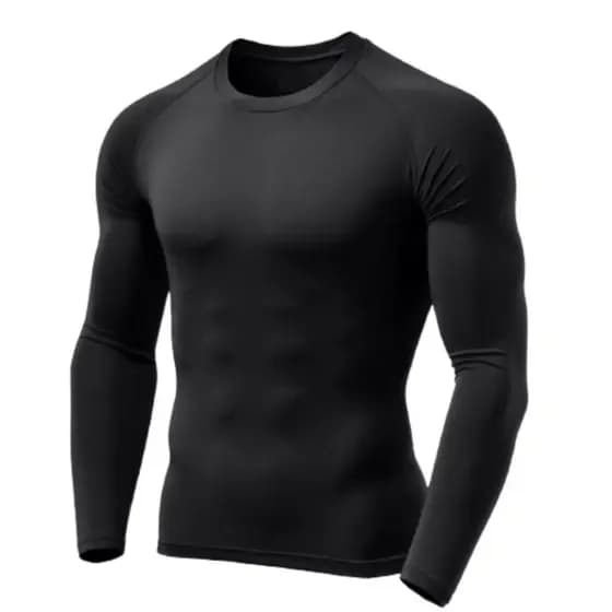Camisa Térmica Proteção Uv 50+ Segunda Pele Camiseta Malha Fria Unissex Academia Manga Longa