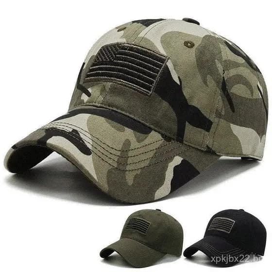 Boné de Beisebol Camuflado FZ0U