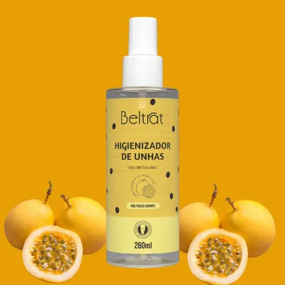 Prep Higienizador de Unhas Maracujá Beltrat 260ml - Gel Nail