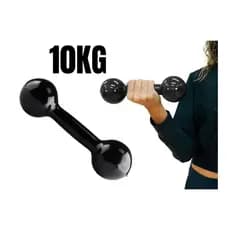 Halteres Peso Emborrachado Unibrás 10kg (Unidade)
