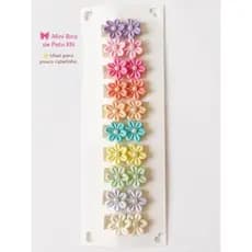 kit 10 Mini Bico de Pato Bebê RN Presilhas para Pouco Cabelo Laço Infantil Delicado
