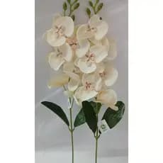 FLOR ORQUÍDEA 60CM COM FOLHA MY8938m