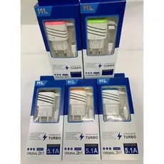 KIT COM 10 PECA CARREGADOR CELULAR 5.1A V8 MICRO USBll