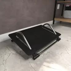 Apoio Inclinável para Pés – Ergonômico, Antiderrapante e Alinhador de Coluna para Escritório