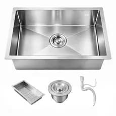 Cuba Gourmet Cozinha 50x40 Completa Aço Inox 304 Escovado Prata