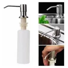 Dosador Dispenser Detergente Sabonete Para Cuba Inox Bancada