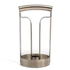 Descascador e Cortador de Abacaxi Inox Profissional Fatiador Espiral Fácil Cozinha