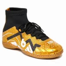 Chuteira Futsal Tênis Quadra Botinha Cano Alto Blank Star 26 ao 33 Original Totalmente Costurada