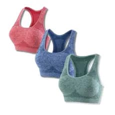 Kit 3 Top Academia Fitness Premium