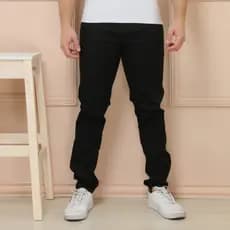 Calça Jeans Masculina Skinny Com Lycra Elastano Linha Premium preto