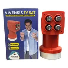 Lnbf Quadruplo Vivensis Digital Banda Ku 5g Universal Original