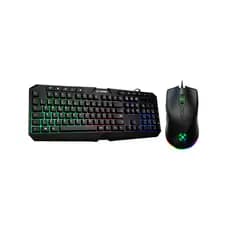 Kit Gamer Fortrek Teclado Black Spider Mouse Gamer Blackfire 7200DPI