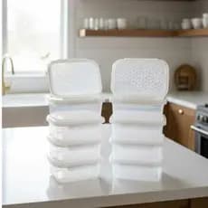 Kit 10 ou 5 Peças Marmita fitness Potes 800ml Travas Laterais --> BPA FREE organizadores de alimentos vasilhas