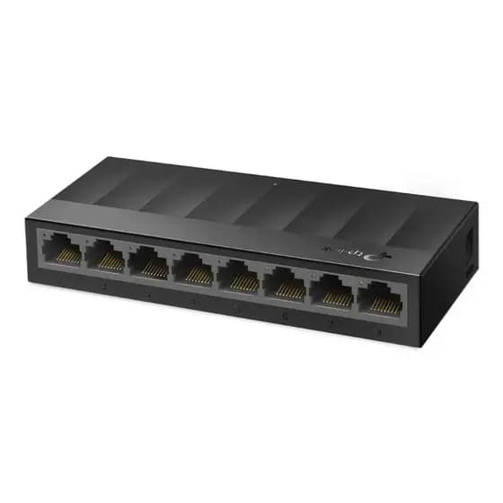 Switch TP-Link LS1008G 8 Portas Gigabit RJ45 10/100/1000 Mbps