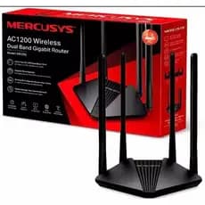 Roteador Mercusys Mr30g Ac1200 Gigabit Wireless Dual Band Preto 110v/220v