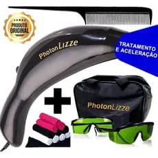 PHOTON LIZZE 1 LUZ ACELERADOR TRATAMENTO CAPILAR BIVOLT ORIGINAL + BRINDES