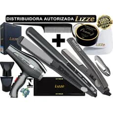 Kit TRIO Lizze Prancha Extreme 480º + Secador Extreme + Prancha Mini + Kit Limpeza Original