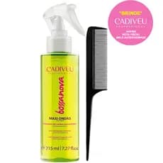 Maxi Ondas 210ml Cadiveu Bossa Nova Ativador de Cachos Fixador de Cachos + Brinde