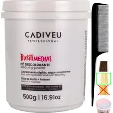 Pó Descolorante Cadiveu Buriti Mechas 500gr Original + Brinde