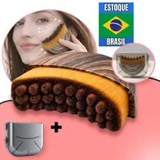 Escova de Massagem Ergonômica para Drenagem Linfática Suave, para Contorno Facial e Elevação da Linha do Maxilar, escova