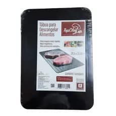 ❄️ Tábua Mágica Preta Para Descongelar Alimentos – Sem Espera, Sem Micro-ondas, 100% Natural! 🔥