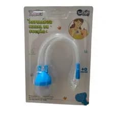 Aspirador Nasal Infantil Sucção Seguro Silencioso Portátil Azul Menino Higiene Respiratória