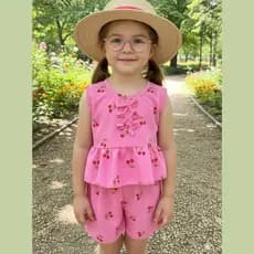 Conjunto Infantil menina roupa infantil conjunto verão infantil conjunto estampado