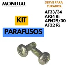 Kit Parafusos para Puxador Air Fryer Mondial AF32/34 RI AF29/30 AF33/34