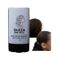 Cera Em Bastão Capilar Para Penteados Nutritivo Anti frizz Oleza – Controle do Frizz e Nutrição Natural