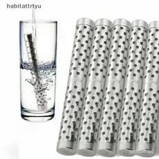 Habittrtyu Bastão de Água Alcalina PH Alcalizador Ionizador Filtro Mineral de Hidrogênio Purificador Bastão Pt