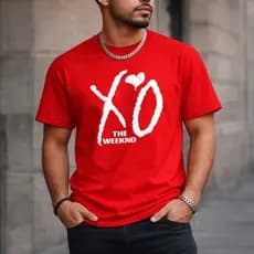 Camiseta Blusa Fã Cantor The Weeknd Xo Legend  Of Starboy After Hours - Tshirt Algodão Premium Show Turnê