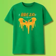 Blusa Personalizada Mesa de Bar Raiz Breja Bar da Esquina Resenha Brasileira l 100% Algodão Unissex
