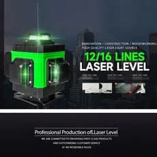 Preço De Atividades 8/12 Linhas Laser Ajustável Nível 360 ° Medição De Linha De Ferramenta Rotativa Autonivelante Intern