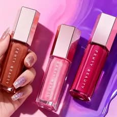 Fenty Beauty MAUVE WIVE Lip Gloss Batom Líquido À Prova D'água Nu Rosa Lábios Matiz Maquiagem Glaze Cosméticos Mancha La