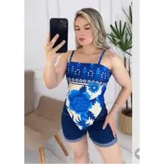blusa lenço con amarração nas costas