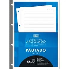 Bloco Refil Tiliflex Caderno Argolado Universitário 80 Folhas
