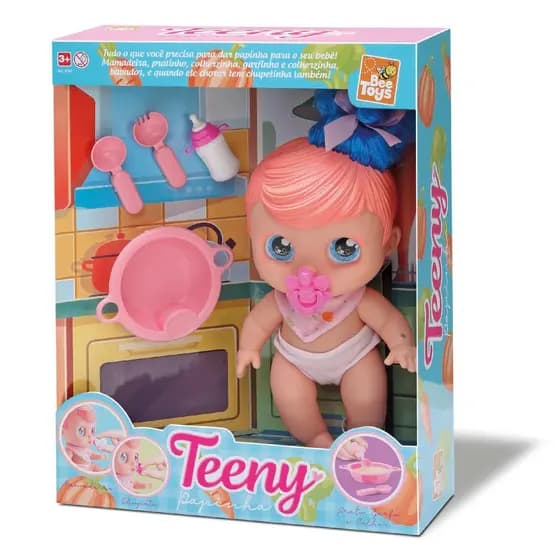 Boneca Tenny Papinha Bee Toys