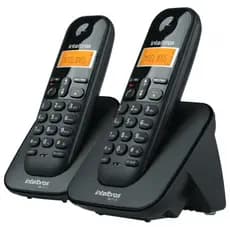 Telefone Sem Fio Digital + Ramal Adicional TS 3112 Intelbras Preto