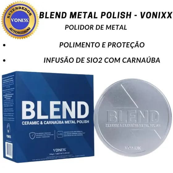 Blend Metal Polish Polidor de Metal vonixx