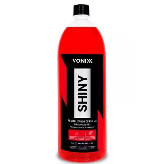 Revitalizador Shiny 1,5L Pneu Pretinho Longa Duração - Vonixx