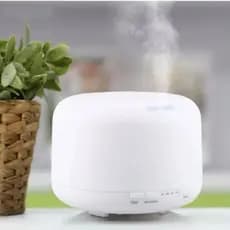 Eletrico Aromatizador Air 300Ml Essencial Oleo 7 Cores Led Com Controle