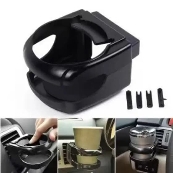 Suporte para latas de bebidas na saída de ar do carro,  para garrafas de água, copos de carro