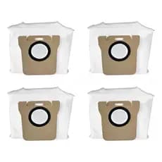 Sacos Descartáveis para Aspirador Xiaomi X10+/X20+ e Dreame L10s/L20/L10 - Filtragem Eficiente e Instalação Fácil