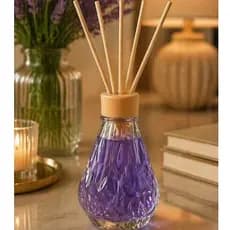 Difusor De Varetas Perfumado Lavanda Relaxante Aromatizador De Ambiente Casa Banheiro 100ml